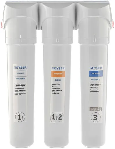 Фильтр под мойку для жесткой воды Гейзер Смарт 11058