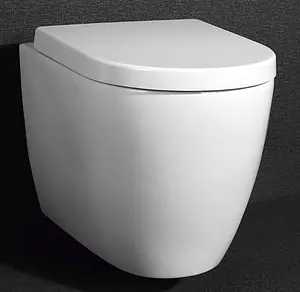 Унитаз подвесной безободковый BelBagno Marino белый BB105CHR Унитаз подвесной безободковый BelBagno Marino белый BB105CHR, 5