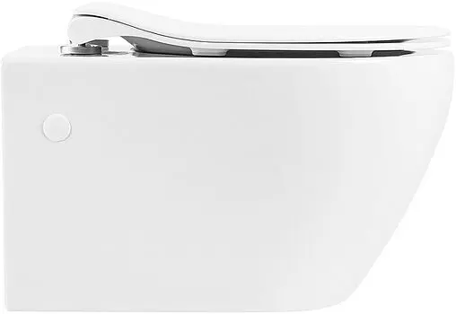 Комплект 5 в 1 BelBagno Prospero BB507B/BB2020SC/BB002-80/BB005-PR-CHROME с кнопкой хром глянцевый