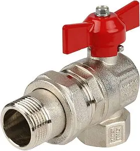 Кран шаровый с американкой угловой ¾"в x ¾"н Itap Ideal 2980034 Кран шаровый с американкой угловой ¾"в x ¾"н Itap Ideal 2980034, 4