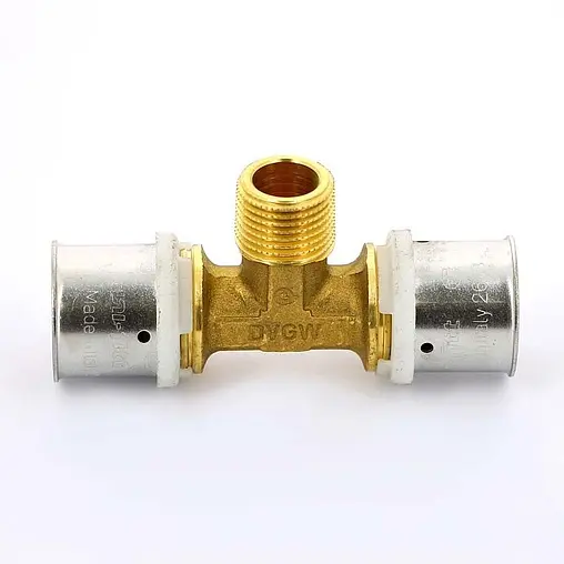 Тройник пресс переходной 26мм x ½"н x 26мм Uni-fitt 708G8280 Тройник пресс переходной 26мм x ½"н x 26мм Uni-fitt 708G8280