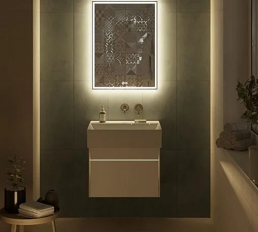 Тумба под умывальник подвесная Kerama Marazzi Logica 60 белоснежный LOG.60.2\WHT