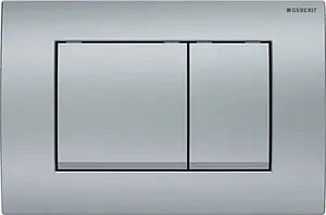 Клавиша смыва для унитаза Geberit Delta 30 115.137.46.1 хром матовый Клавиша смыва для унитаза Geberit Delta 30 115.137.46.1 хром матовый, 1