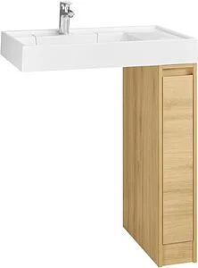 Фасад для тумбы Aquaton Лондри 20 дуб сантана 1A275001LH0C0, 1