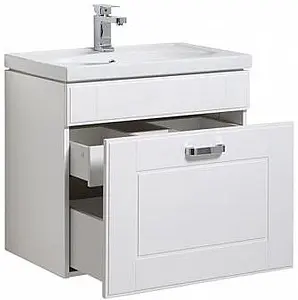 Тумба-умывальник Aquanet Рондо 60 белый 00189158+00185476, 5