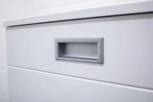 Комод напольный Домино Cube 50 белый DC5015K