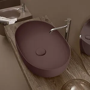 Раковина Kerasan Nolita 60 Borgogna matt 534375 Раковина Kerasan Nolita 60 Borgogna matt 534375, 3