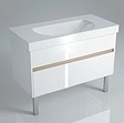 Тумба-умывальник напольная Kerama Marazzi Buongiorno 100 белый BGN.100.2\WHT+BG.wb.100