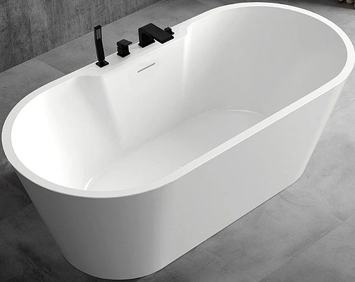 Ванна акриловая отдельностоящая Abber 150x80 AB9299-1.5
