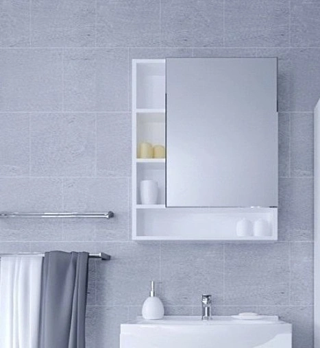 Шкаф-зеркало Milardo Niagara белый NIA5000M99