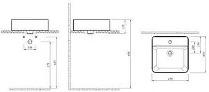 Раковина Kale Smartedge 45 белый матовый 7110210701 Раковина Kale Smartedge 45 белый матовый 7110210701, 2
