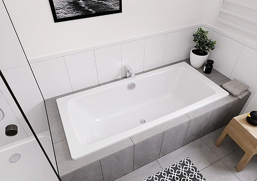 Ванна стальная Kaldewei Cayono Duo 170x75 mod. 724 anti-slip (полный)+easy-clean белый 272434013001