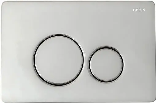 Комплект 5 в 1 Abber Bequem AC1100-AC0105-AC0121 с кнопкой хром глянцевый