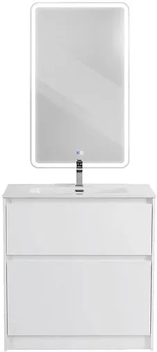 Тумба-умывальник напольная BelBagno KRAFT 70 Bianco Opaco KRAFT39-700/390-2C-PIA-BO+BB700/390ETL