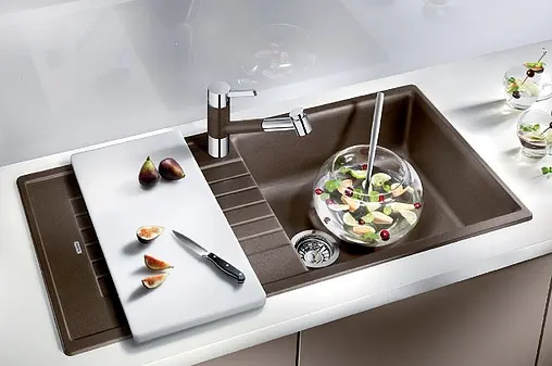 Мойка кухонная Blanco Zia XL 6 S 100 кофе 517577