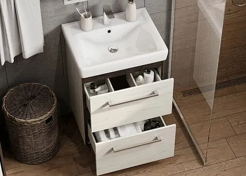 Тумба-умывальник напольная Aquaton Ронда PRO 60 дуб сомерсет 1A2050K1RSC20