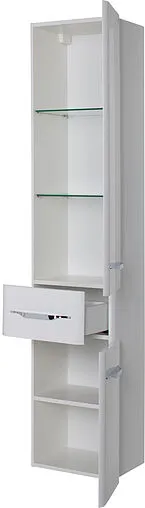 Шкаф-пенал подвесной Aquanet Виченца 36 R белый 00196964 Шкаф-пенал подвесной Aquanet Виченца 36 R белый 00196964