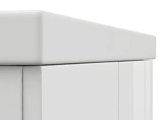 Тумба-умывальник подвесная Cersanit Colour 80 белый 64259+