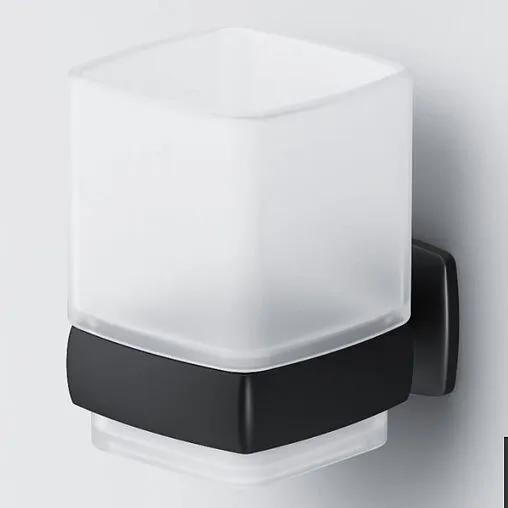 Стакан Am.Pm Gem чёрный матовый A9034322