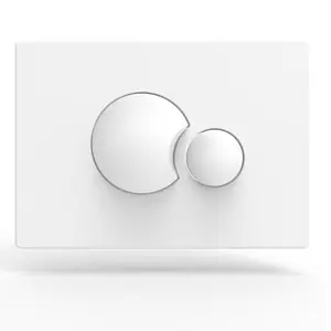 Клавиша смыва для унитаза Sanit S706 16.706.01..0000 белый глянцевый, 3