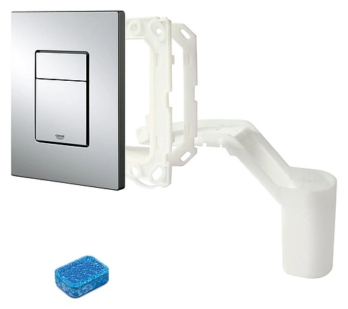 Клавиша смыва для унитаза Grohe Skate Cosmopolitan 38805000 хром глянцевый Клавиша смыва для унитаза Grohe Skate Cosmopolitan 38805000 хром глянцевый