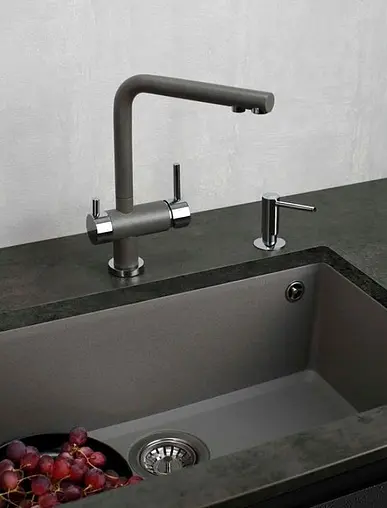 Дозатор Omoikiri OM-02-GR leningrad grey 4995036 Дозатор Omoikiri OM-02-GR leningrad grey 4995036