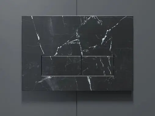 Клавиша смыва для унитаза IDDIS On-X 001 ONX01B0i77 черный мрамор