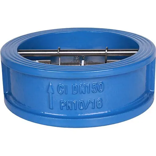 Клапан обратный поворотный двустворчатый межфланцевый Ду150 Ру16 Tecofi CB3448N-EP0150