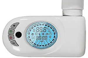 Полотенцесушитель электрический лесенка Lazzarini E-Garda 1708x600 1000W белый 389058, 3