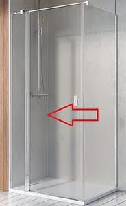 Душевая дверь 1000мм прозрачное стекло Radaway NES KDJ II 100 L 10032100-01-01L, 1