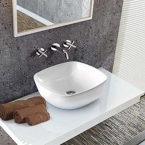 Раковина Serel 46 белый 3049 Раковина Serel 46 белый 3049