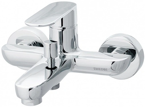 Смеситель для ванны Swedbe Vulcan хром 1130