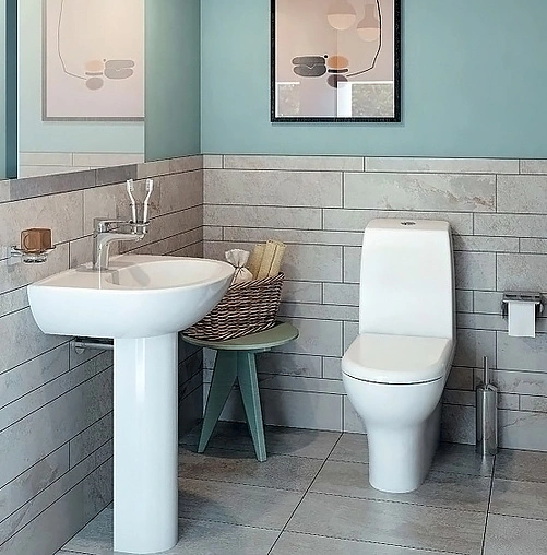 Унитаз-компакт VitrA Zentrum белый 9012B003-7200