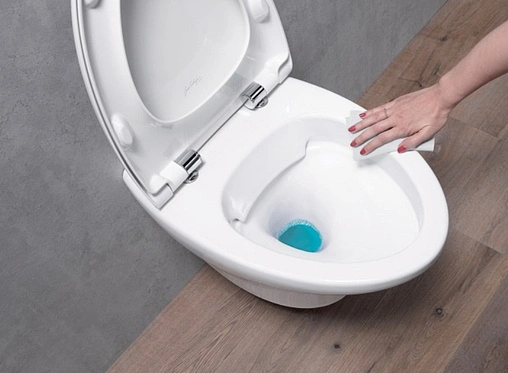 Унитаз подвесной безободковый Jacob Delafon Nouvelle Vague Rimless белый EDK102-00