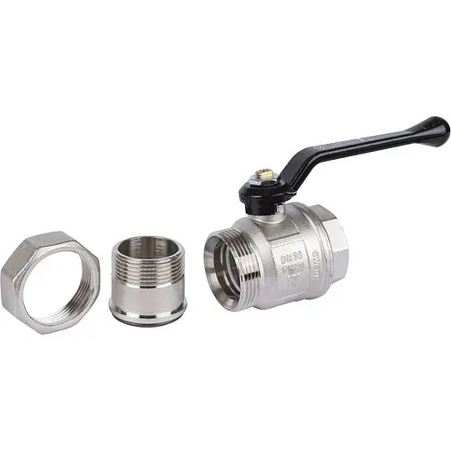 Кран шаровый с американкой 1¼&quot;в x 1¼&quot;н Bugatti New Jersey 09200006