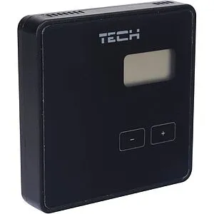 Беспроводной комнатный терморегулятор TECH ST-R-8b черный WG.11.0531, 5