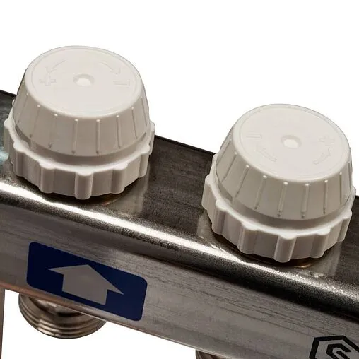 Группа коллекторная без расходомеров 5 отводов 1&quot;в/в x ¾&quot;ек Stout SMS-0932-000005