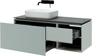 Тумба под умывальник подвесная Allen Brau Infinity 120 L папирус 1.21006.PWM, 5