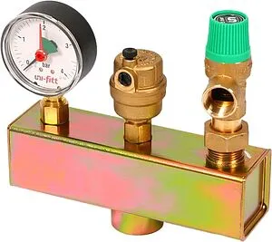 Группа безопасности котла до 50 кВт 1&quot; 3 бар Uni-Fitt 250A4530, 5