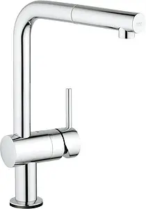 Смеситель для кухни с выдвижным изливом Grohe Minta Touch хром 31360001 Смеситель для кухни с выдвижным изливом Grohe Minta Touch хром 31360001, 1