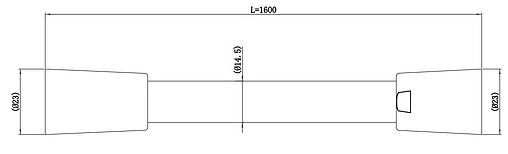 Шланг для душа Villeroy&amp;Boch Universal 160см хром TVC00001100061