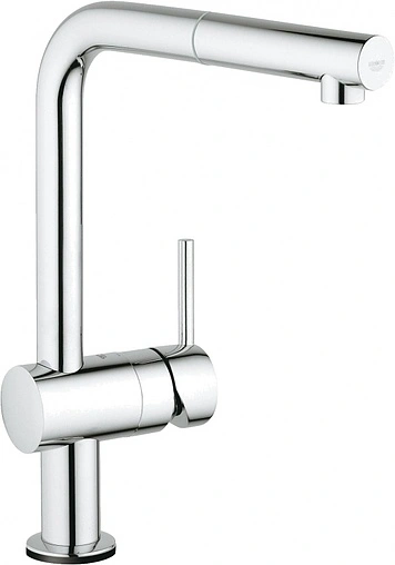 Смеситель для кухни с выдвижным изливом Grohe Minta Touch хром 31360001