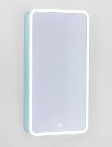 Шкаф-зеркало Jorno Pastel 46 бирюзовый бриз Pas.03.46/BL, 3