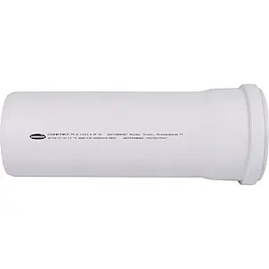 Труба канализационная внутренняя бесшумная D=110мм L=1000мм Sinikon 500089.K Труба канализационная внутренняя бесшумная D=110мм L=1000мм Sinikon 500089.K, 4