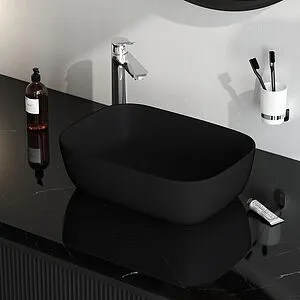 Раковина Am.Pm Func 45 черный матовый M8FWCC10450BM Раковина Am.Pm Func 45 черный матовый M8FWCC10450BM, 3