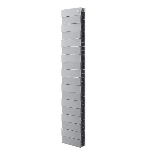 Радиатор биметаллический 18 секций Royal Thermo PianoForte Tower 200 Silver Satin RTPFTSS20018