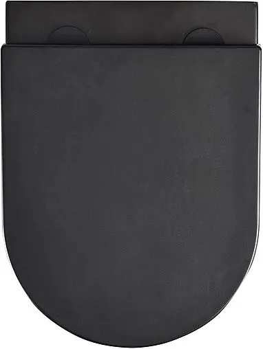 Унитаз подвесной безободковый Lemark Glazer Торнадо 3.0 черный матовый 9612004