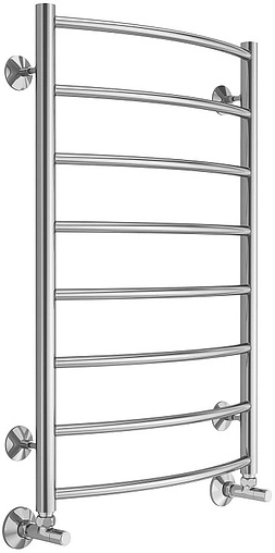 Полотенцесушитель водяной лесенка Terminus Классик П8 500х800 полированная сталь 4670078530271