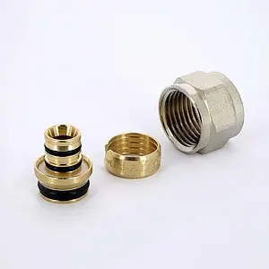 Концовка для металлопластиковых труб ½&quot;к x 16x2.0мм Uni-fitt 680N1612, 2