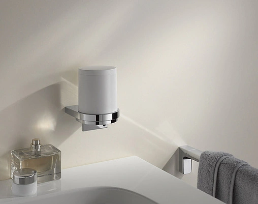 Дозатор для жидкого мыла Keuco Collection Moll белый/хром 12752010100